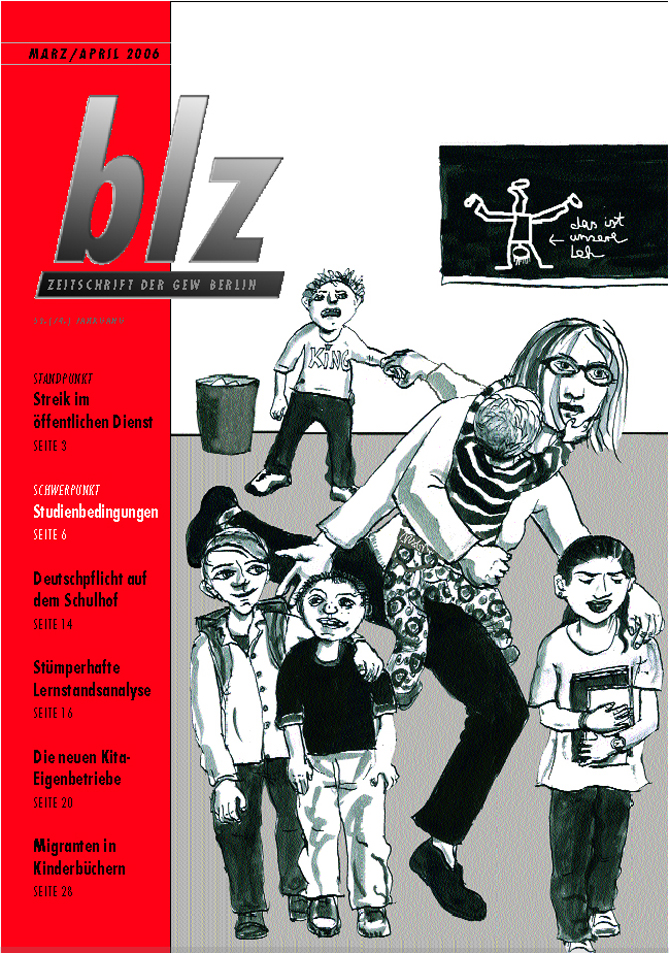 Titel Berliner Lehrerzeitung GEW 2006