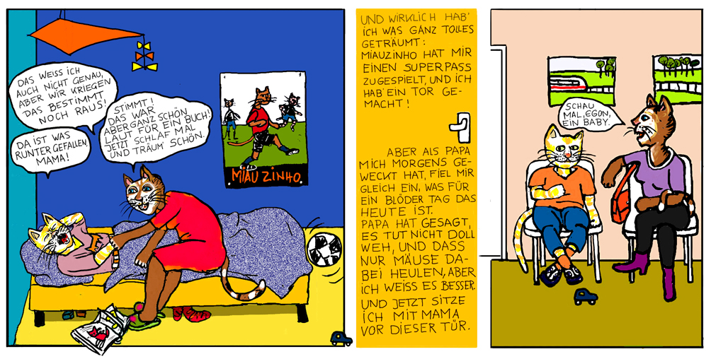 Egon beim Blutabnehmen: Bild 2